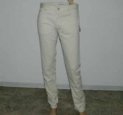 Lacoste HH952900F8N Classic Stretch Jeans Hose Modern Slim Fit W 30 40 L34 Natur