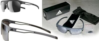 adidas ad 49 6500 STRIVR Sport Sonnenbrille Designer Brille Fassung Gestell Grau