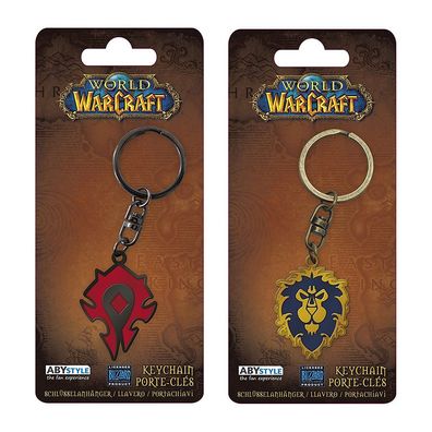World of Warcraft - Allianz / Horde - Schlüsselanhänger Keychain