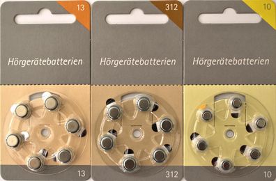 Hörex Basic Hörgeräte Batterien