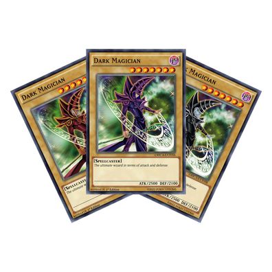 3x Dark Magician Yugioh Karten-Set