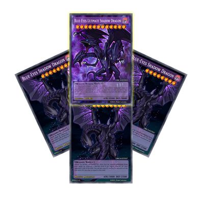 Blue-Eyes Shadow Dragon Set - 4 Yugioh Karten