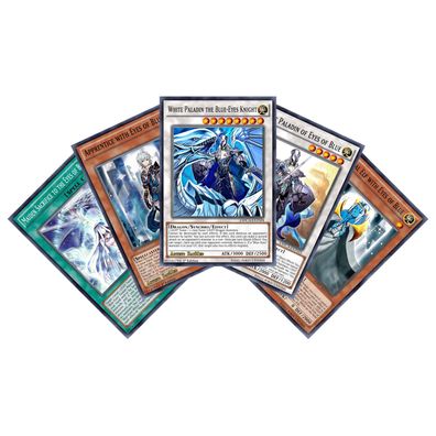 Blue-Eyes White Dragon Synchro & Tuner Yugioh Karten-Set