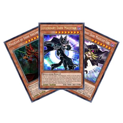Legendary Dark Magician 3-Karten-Set Yugioh