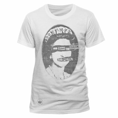Sex Pistols - The Queen T-Shirt (Unisex) white