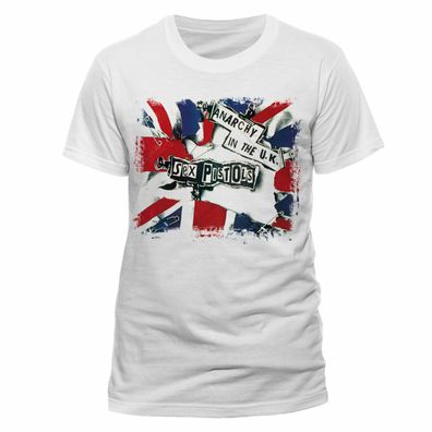 Sex Pistols - Anarchy T-Shirt (Unisex) white
