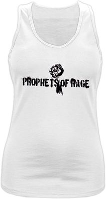 Prophets of Rage - White Stencil Fist - Damen Tanktop