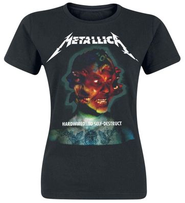 Metallica - Hardwired... to Self-Destruct Girls T-Shirt Black