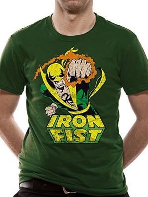 Marvel Comics - Iron Fist T-Shirt (Unisex) Green
