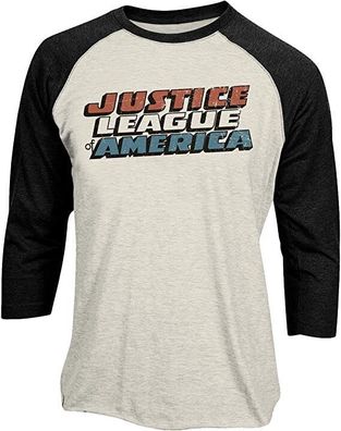 Justice League - Classic Logo Baseball Shirt