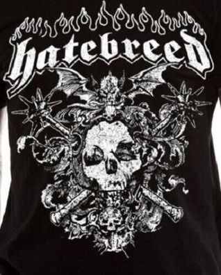 Hatebreed - Axe Skull T-Shirt (Unisex)