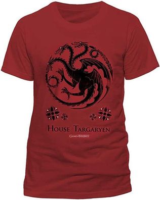 Game of Thrones - House Targaryen T-Shirt (Unisex) rot