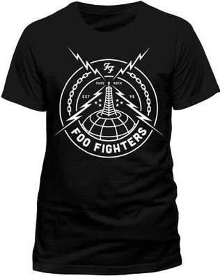 Foo Fighters - Black Strike T-Shirt (Unisex)