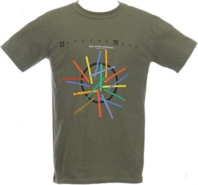 Depeche Mode - Lines T-Shirt (Unisex) Grün