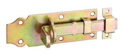 GAH Schlossriegel mit flachem Griff Bolzen 16 mm 100x44 mm galv. verzinkt. Nr. 11675