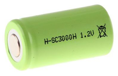 Mexcel - H-SC3000H - Sub C - 1,2 Volt 3000mAh Ni-MH - Hochtemperatur