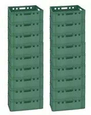 18 GastlandoBox Obstkiste Kühlbehälter E2 grün 60x40x20 cm neu