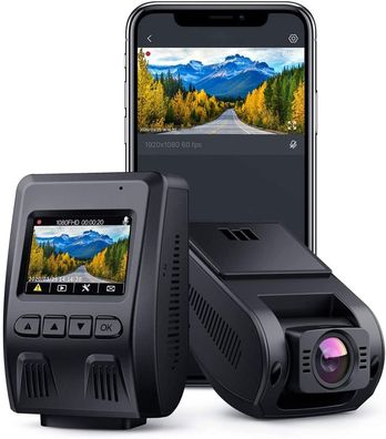 AUKEY Dashcam DR02D KFZ Dual 1080P Front & Rück Autokamera Weitwinkel Nachtsicht
