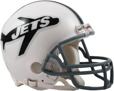 NFL New York Jets 1963 Throwback Mini Helm VSR4 Riddell Footballhelm