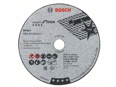 Bosch 5x Trennscheibe Expert for Inox 76mm