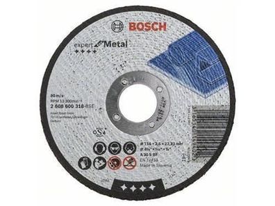 Bosch Trennscheibe gerade Expert for Metal A 30 S BF, 115 mm, 2,5 mm