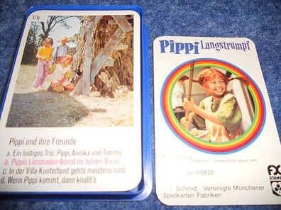 Kartenspiel / LQuartett Nr. 60922 - Pippi Langstrumpf
