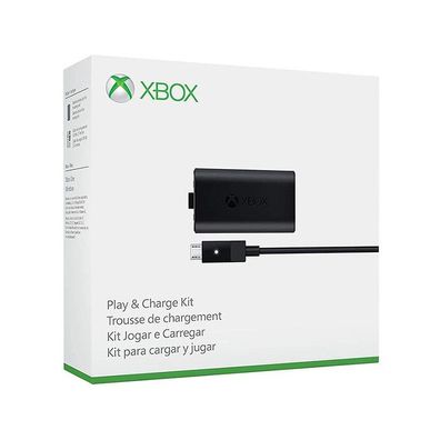 Xbox One Play and Charge Kit, wiederaufladbares Akkupack für Xbox One Controller