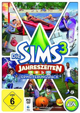 Die Sims 3 Jahreszeiten (PC Nur EA APP Key Download Code) Keine DVD, No CD