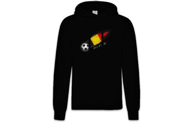 Belgium Football Comet I Hoodie Kapuzenpullover belgische Flagge Fußball Belgien