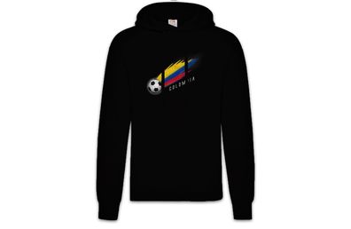 Colombia Football Comet I Hoodie Kapuzenpullover kolumbische Fahne Fußball Kolumbien