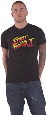 Difuzed - T-Shirt Herren Street Fighter (schwarz) Shirt Tshirt Videospiel black