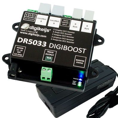 Digikeijs DR5033-15V-EU Booster DCC 15V Netzteil, 3 A, EU-Stecker - OVP NEU