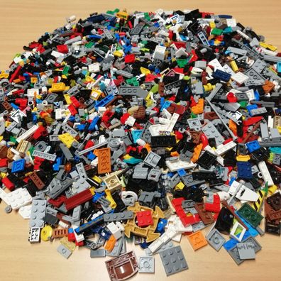 Lego® 1 Kilogramm Kleinteile Zubehör / Konvolut viele Themen Creator City Star Wars