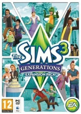 Die Sims 3 Generations (PC Nur EA APP Key Download Code) Keine DVD, No CD
