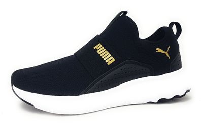 Puma Sophia Slip on Sportschuhe Damen Sneaker Trainingsschuh Schwarz Freizeit