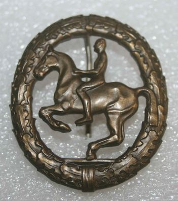 Reiterabzeichen Bronze