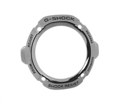 Casio | G-Shock G-510 G-511 Bezel Lünette Edelstahl silbern