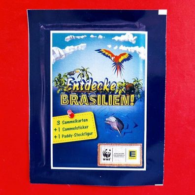 80X Packung EDEKA Originaltüten Entdecke Brasilien Edition 2014 ungeöffnete