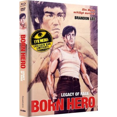 Born Hero (LE] Mediabook Cover C (Blu-Ray & DVD] Neuware