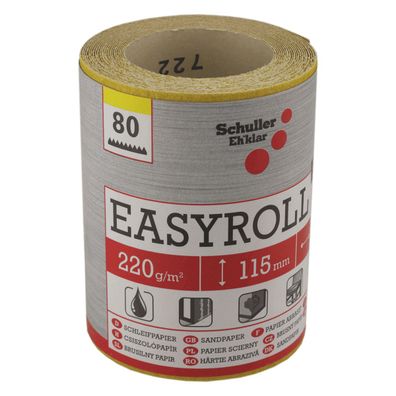 Schuller Easyroll PRO Bandschleifpapier Körnung:80