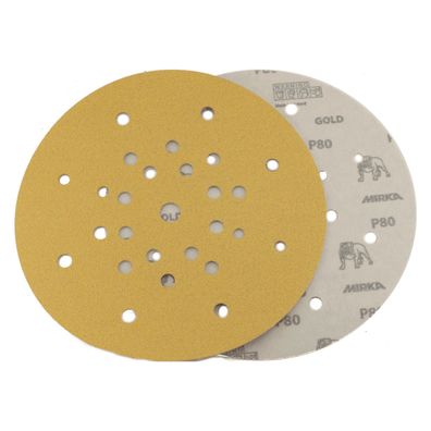 Mirka GOLD 225mm Grip 27H Schleifpads Körnung:80