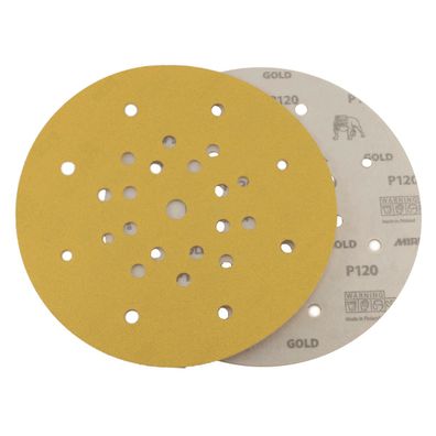 Mirka GOLD 225mm Grip 27H Schleifpads Körnung:120