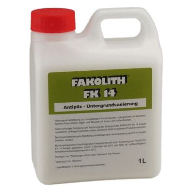 Fakolith FK 14 Antipilz-Untergrundsanierung