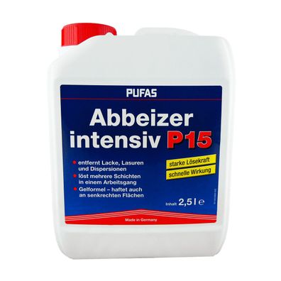 Pufas Abbeizer P15 intensiv Inhalt:2,5 Liter
