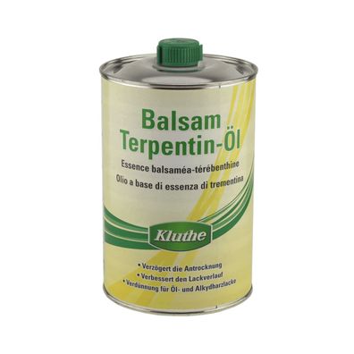 Kluthe Balsam Terpentin-Öl Öl- & Alkydharzlackverdünner