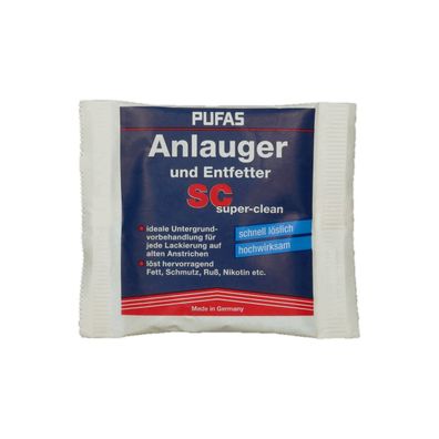 Pufas Spezialreinigungsmittel Anlauger und Entfetter Pulver Inhalt:100 g