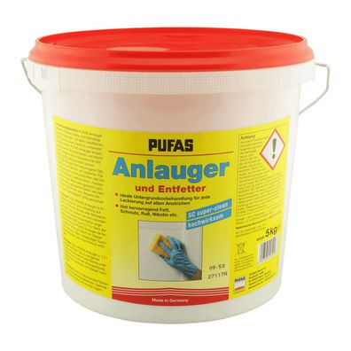 Pufas Spezialreinigungsmittel Anlauger und Entfetter Pulver Inhalt:5kg