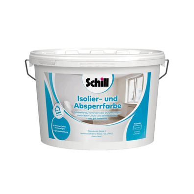 Schill Isolier- und Absperrfarbe Inhalt:10 Liter