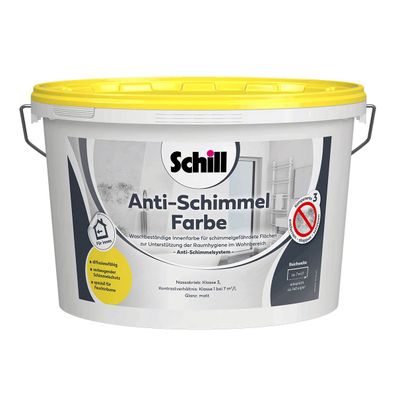 Schill Anti-Schimmel Farbe Inhalt:5 Liter