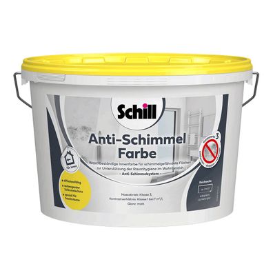 Schill Anti-Schimmel Farbe Inhalt:10 Liter